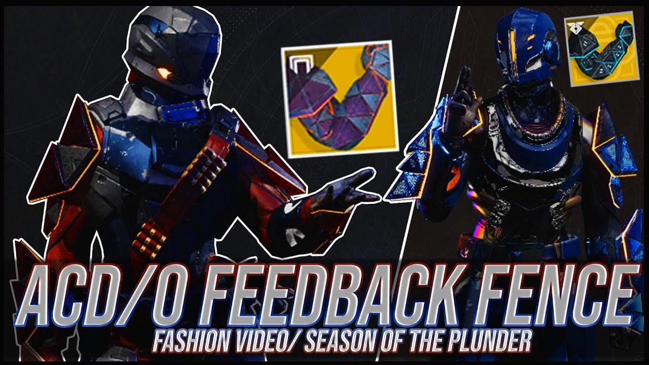 Destiny 2: How to Fashion ACD/0 Feedback Fence! | Season of the Plunder