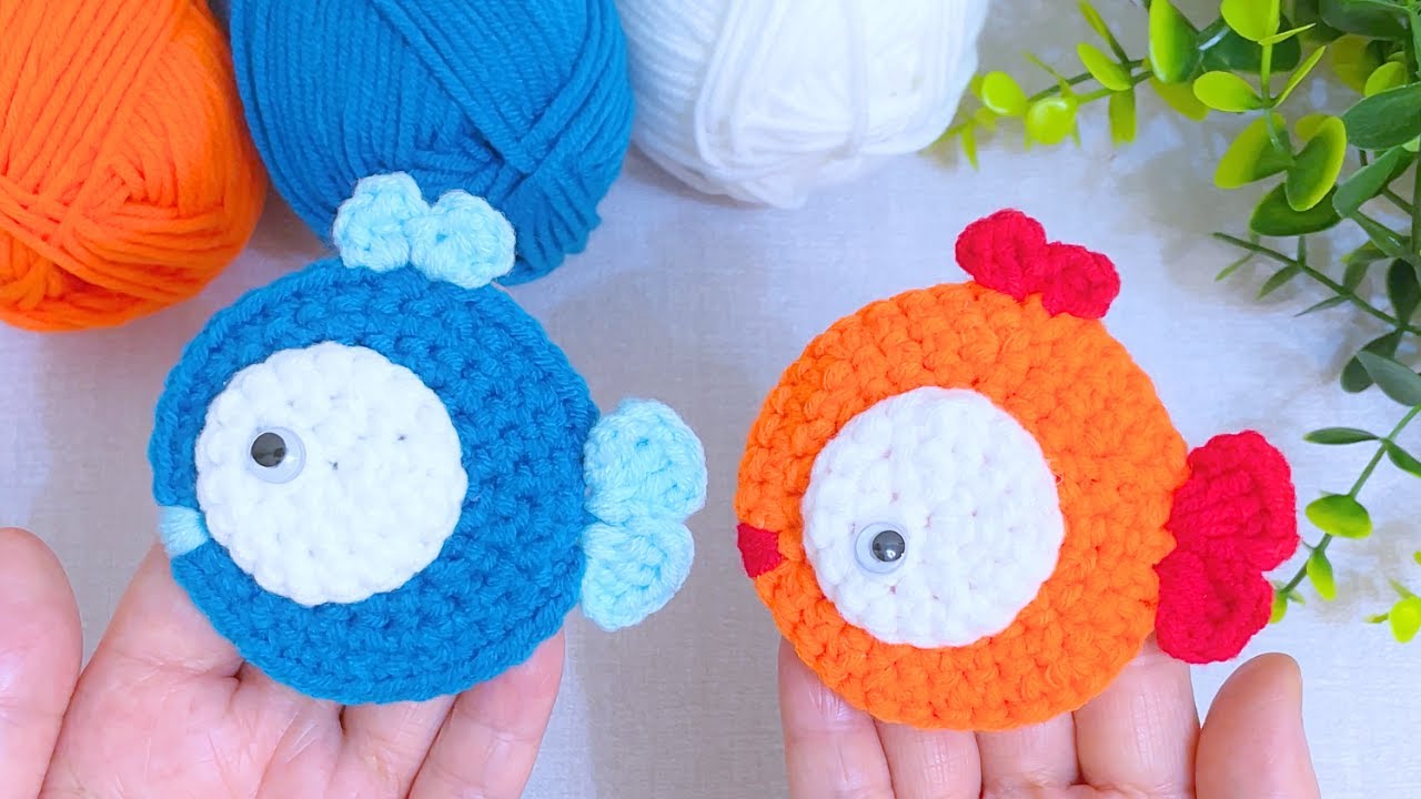 How to Crochet a Cute Little Goldfish | Beginner-Friendly Tutorial
