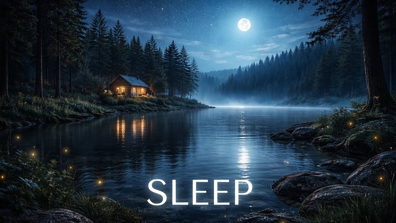 Deep Sleep in 5 Minutes 😴 Night Ambient Music (1 Hour)