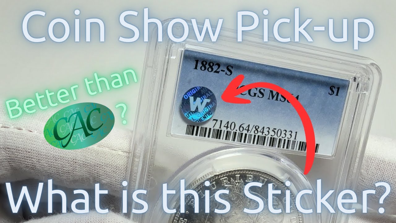 Выпуск 24 программы Coin Show Pick-up - Наклейки на монетах