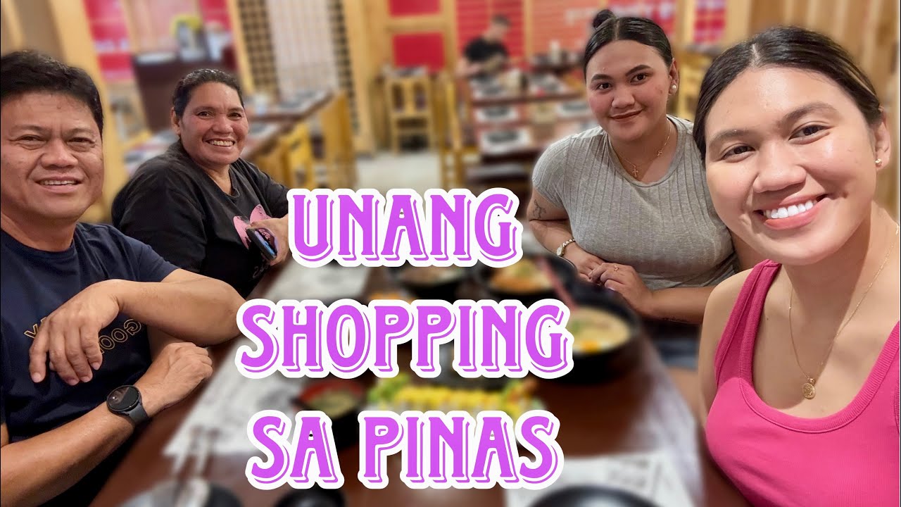 UNANG BUDOL SHOPPING SA PINAS | I AM SO GRATEFUL