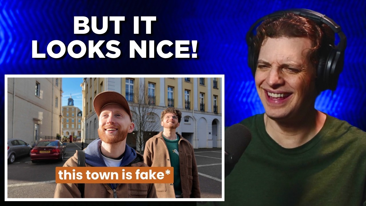 American Reacts to Visiting Britain's Fakest City!