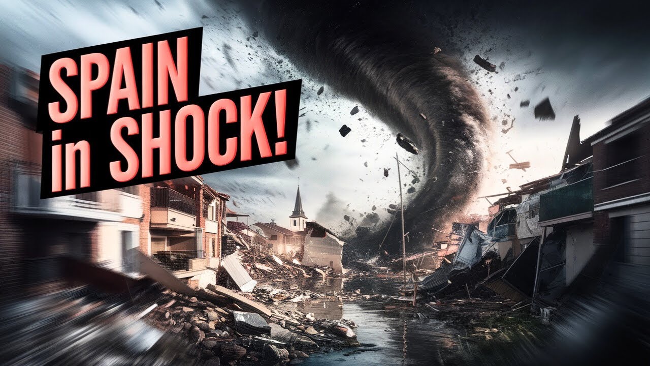 Spain in Shock! Tornado Rips Through La Algaba! 🌪️ 🇪🇸