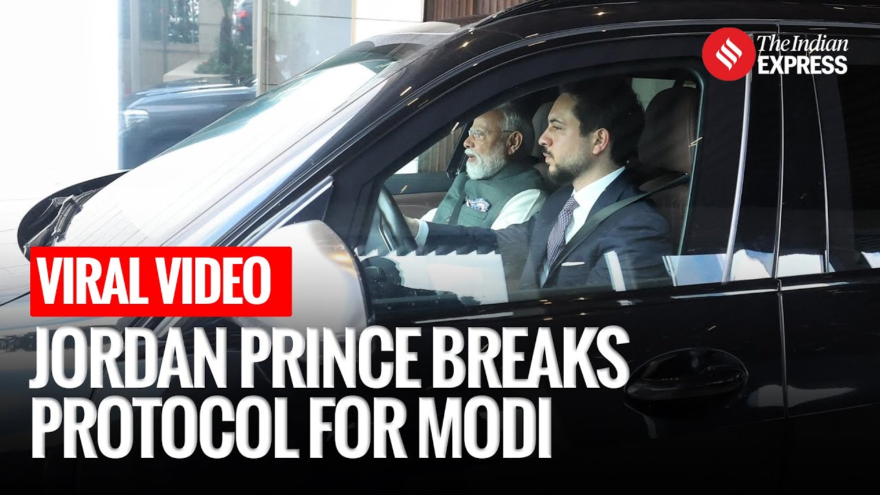 Royal Drive Diplomacy: When Jordan&rsquo;s Crown Prince Drove PM Narendra Modi | PM Modi Jordan Visit