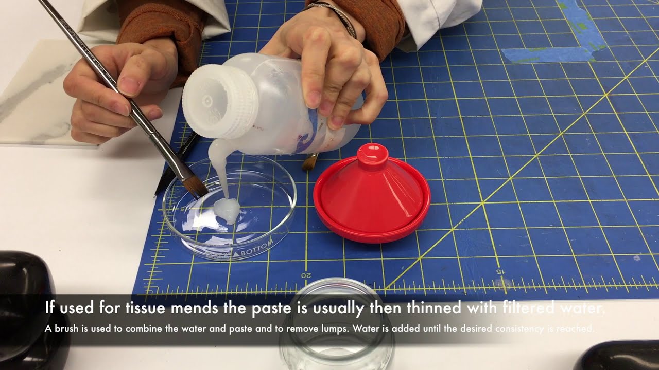 Making the Perfect Wheat Starch Paste