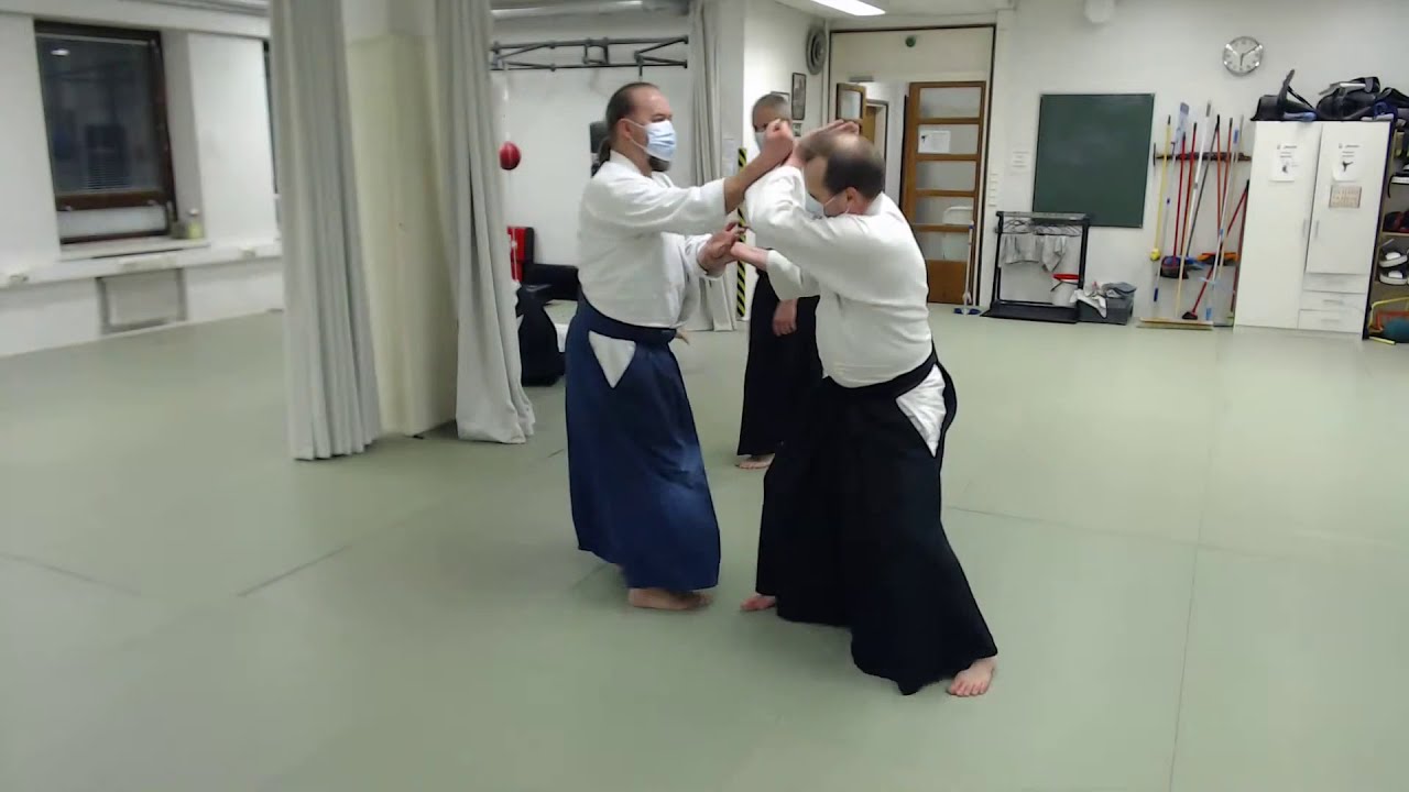13.1. Aikido-näytös Turun Shaolinilta - Petteri Silenius shihan 7. dan