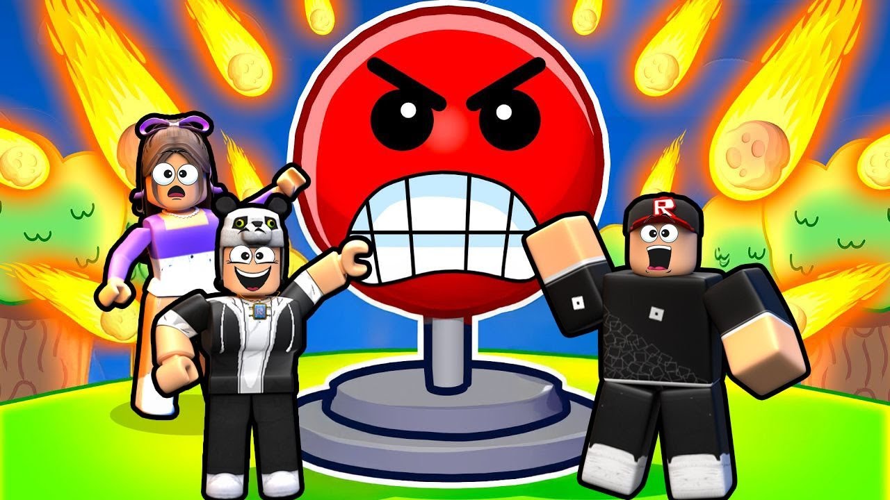 Roblox'ta Arkadaşlarımla BUTONU KIZDIRDIM!
