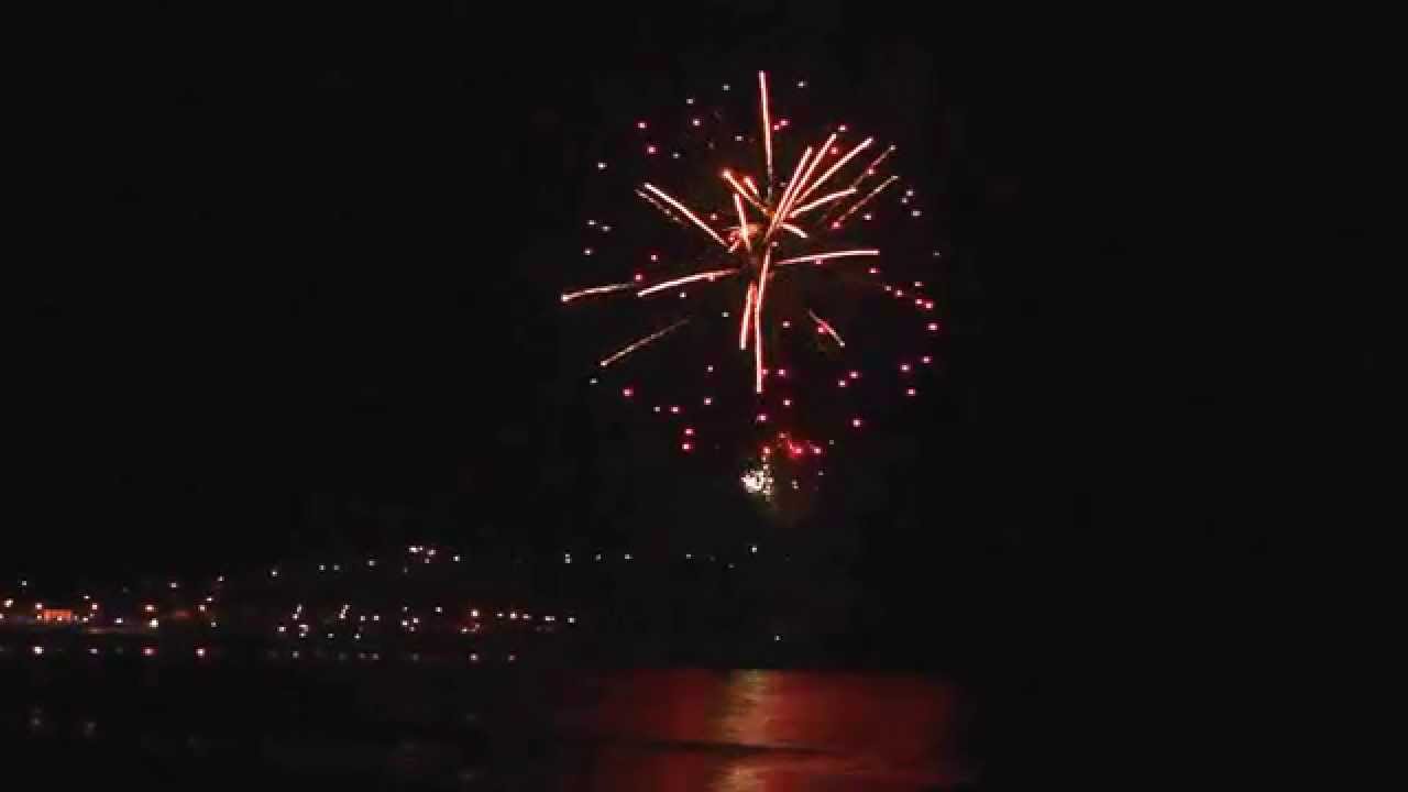 Ballycastle Halloween Fireworks Finale 2015.