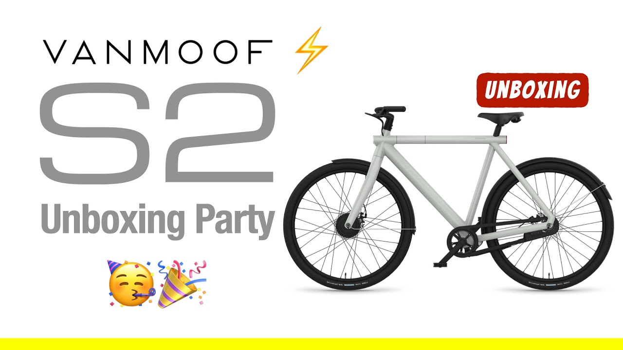 VanMoof Electrified S2 Unboxing Party 🥳 #VanMoof #S2 #Boost