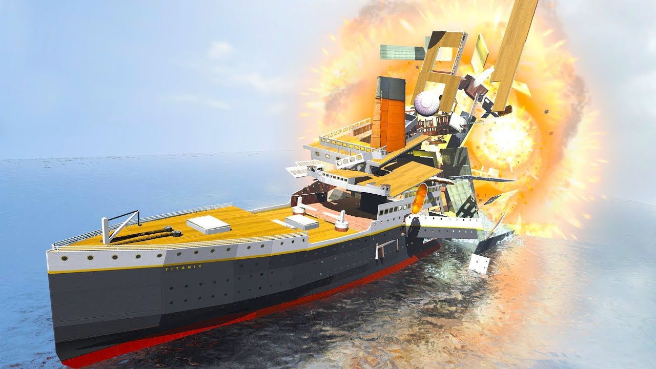 DESTROY THE TITANIC | Disassembly 3D