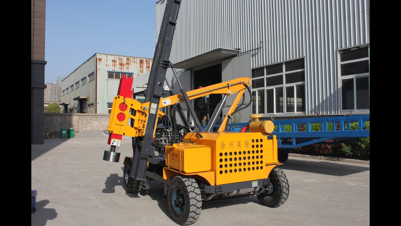 LR510 Pile Driver operating instruction