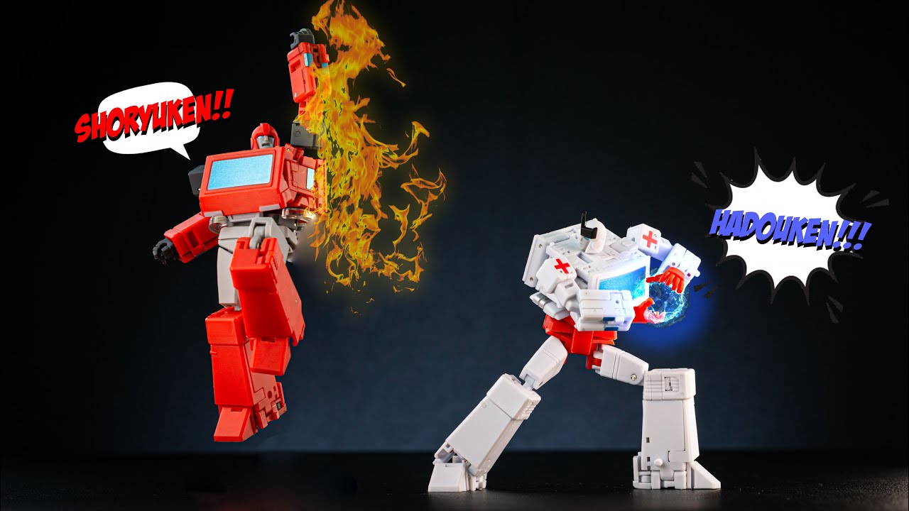 Exclusive Premiere. Magic Square Ratchet. MS-B45 Ryu Review.