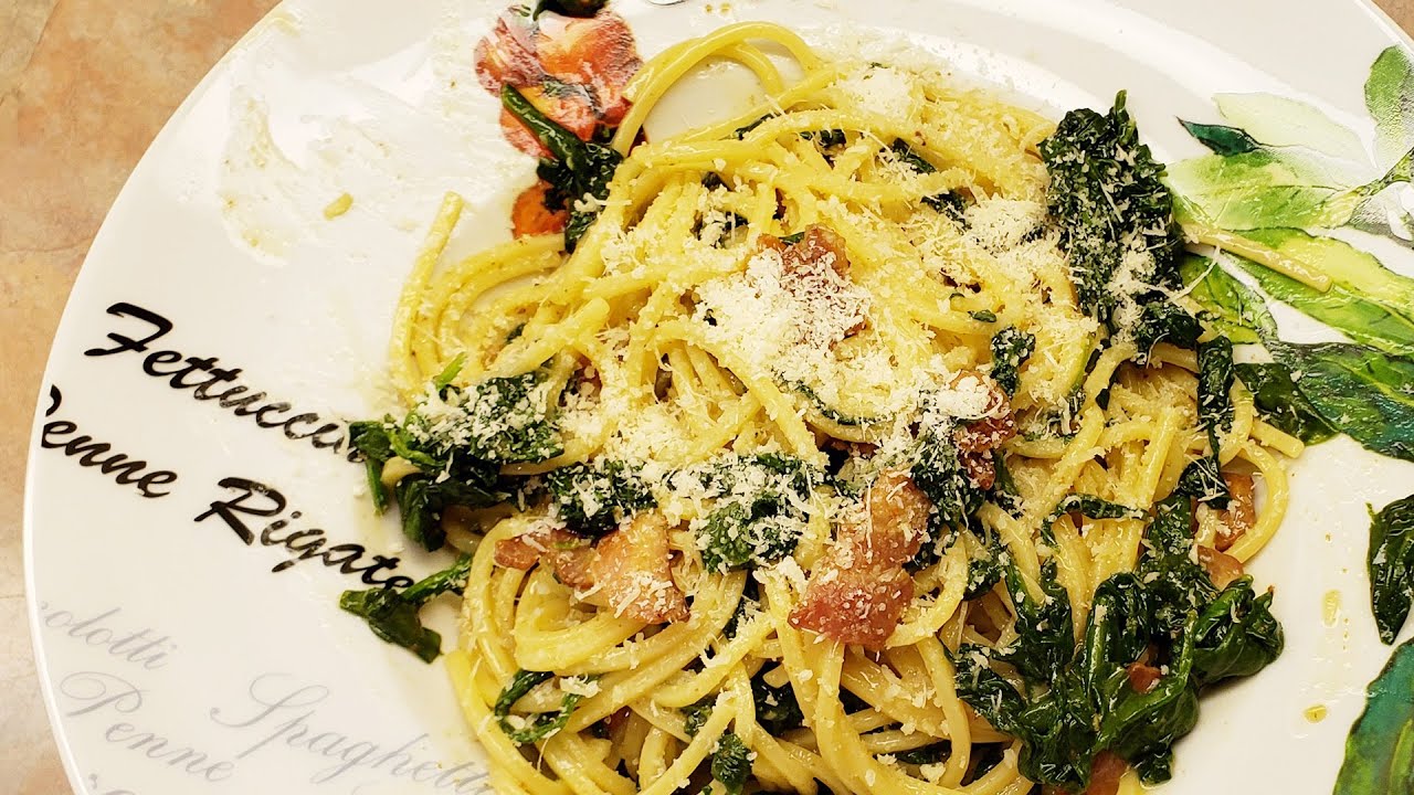 Ivo's Pasta Carbonara - With a twist