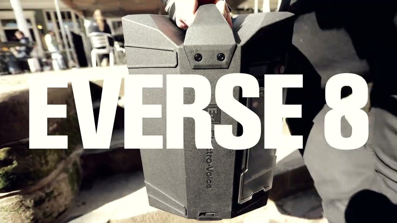 Meet the EVERSE 8: Weatherized battery-powered loudspeaker with Bluetooth&reg; audio and control.