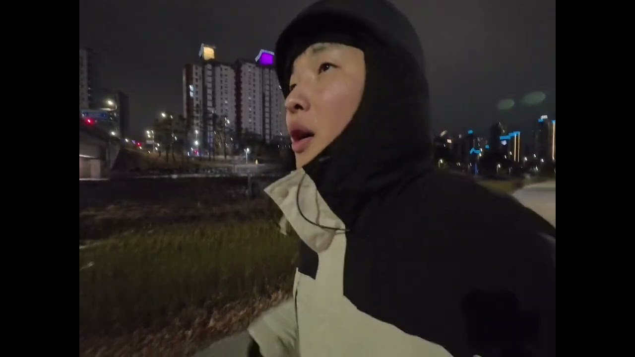 2026년 01월 12일 육아후 5km 러닝 완주 영상!