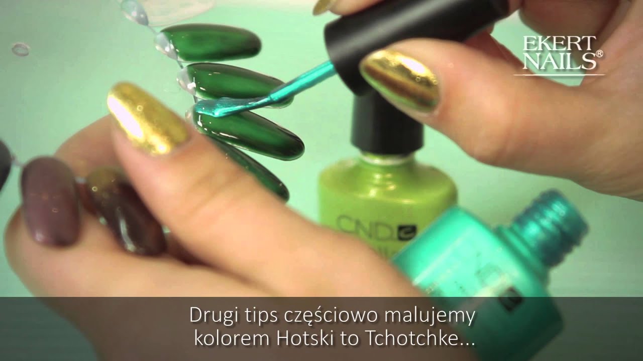 Shellac CND - Mieszanie kolorów, color mixing 3/4