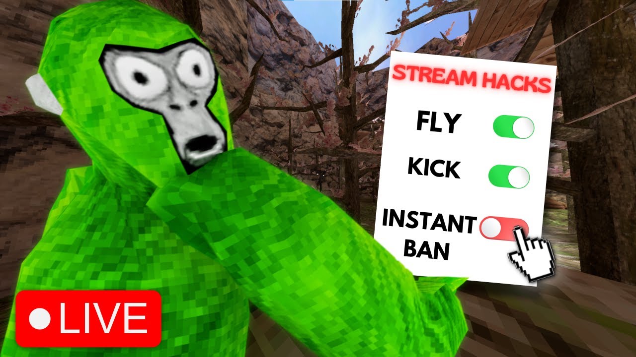 Using HACKS on Gorilla Tag Streamers Until They Notice (again)
