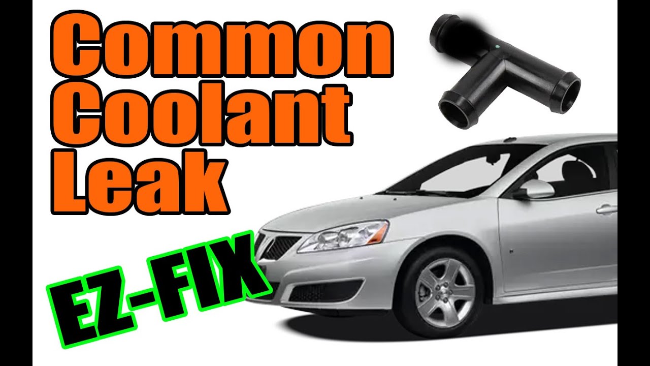 Как устранить утечку охлаждающей жидкости на Pontiac G6 — распространённая проблема с Pontiac G6