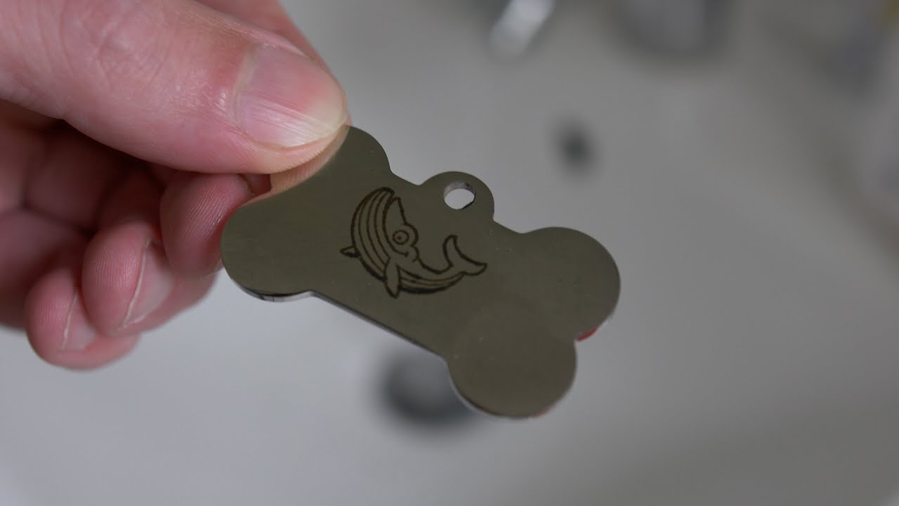 So graviert man Edelstahl mit Senf | Gravieren mit China Lasercutter | Gravur Anleitung für Anfänger