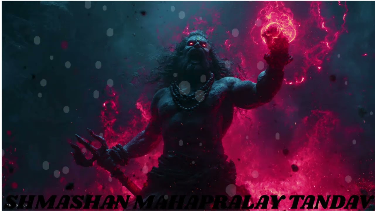 Shmashan Mahapralaya Tandav l Mahadev’s Shmashan Pralaya Dance l