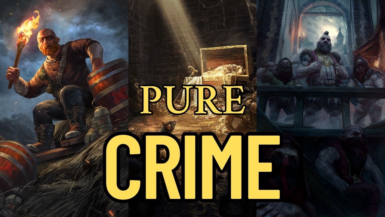 GWENT | Pure Intimidate Crime Deck  | Wheel of Fortune & Casimir Bassi