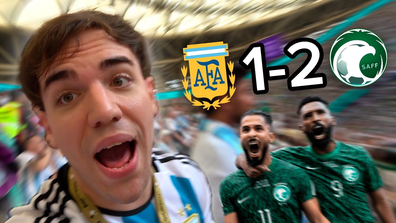 Argentina vs Arabia Saudita 1-2 REACCIONES DE UN HINCHA EN QATAR MUNDIAL 2022