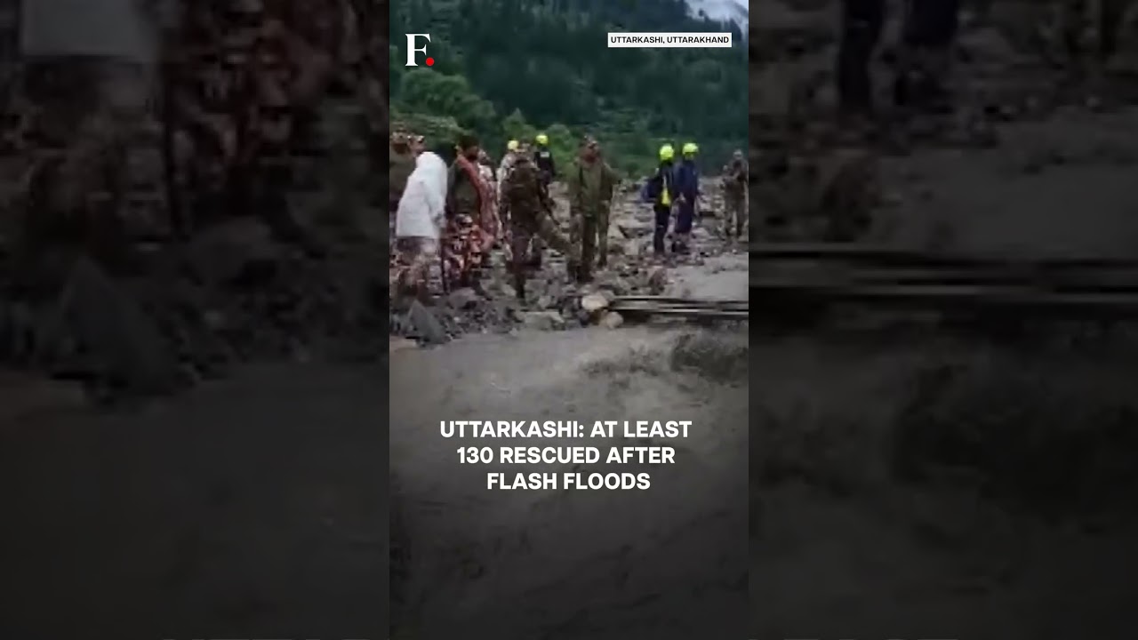 Uttarkashi Cloudburst: At Least 100 Missing Amid Flash Floods & Landslides In Uttarakhand | N18G