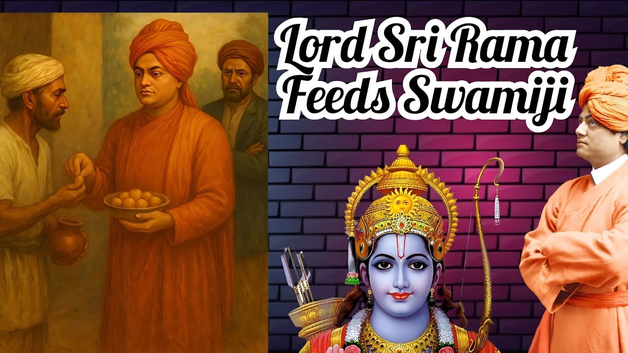 Lord Sri Rama Feeds Swamiji | A True Incident from Swami Vivekananda’s Life