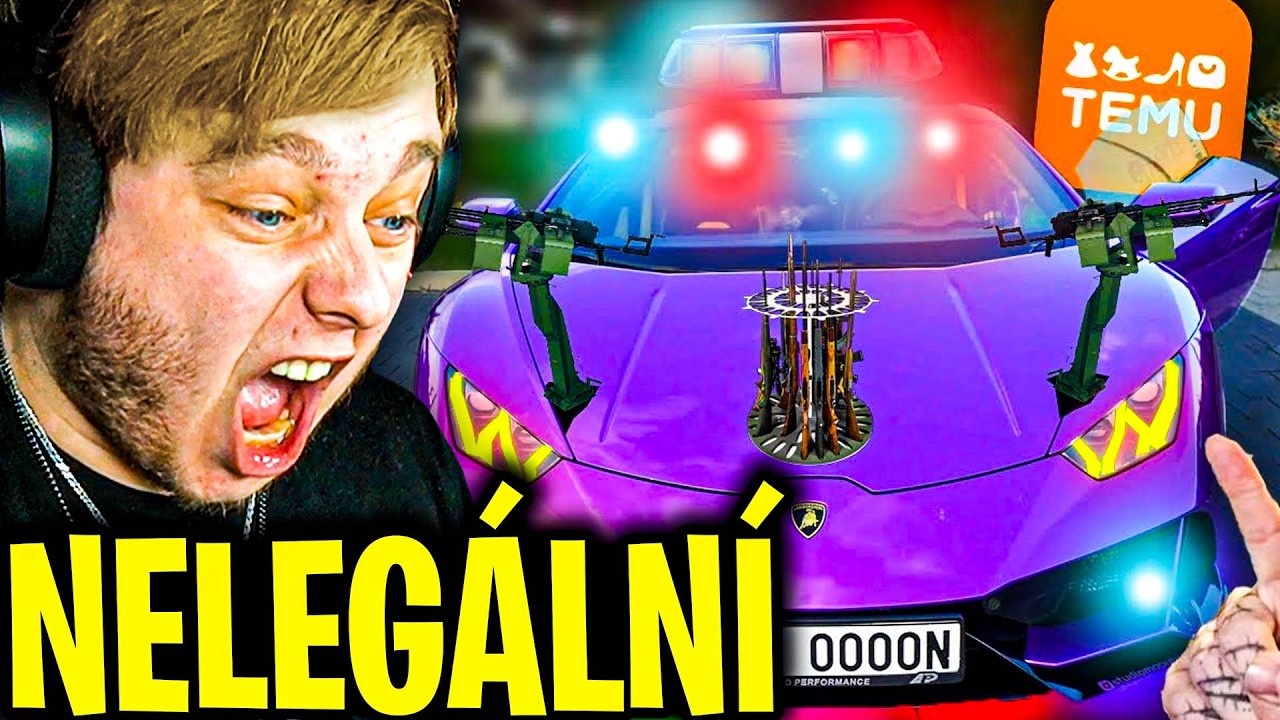 MOON SI NELEG&Aacute;LNĚ UPRAVIL LAMBO... PŮJDE DO VĚZEN&Iacute;?