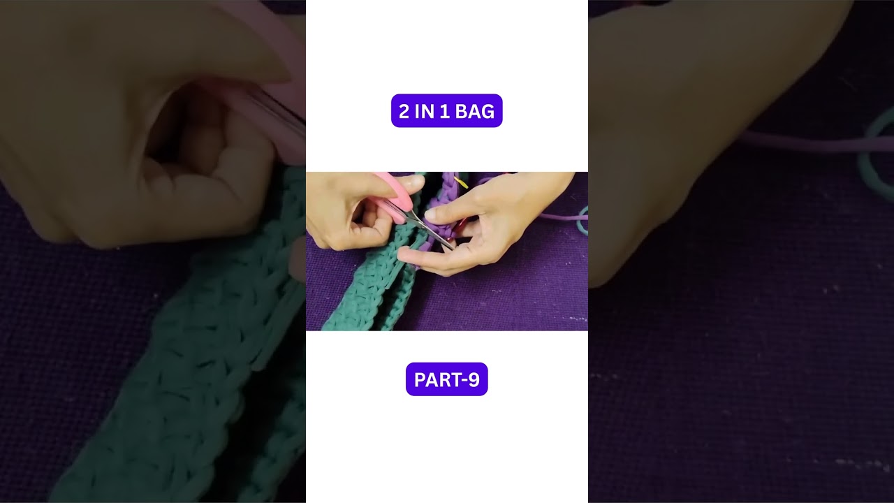 Tshirt Yarn Mini Bag 