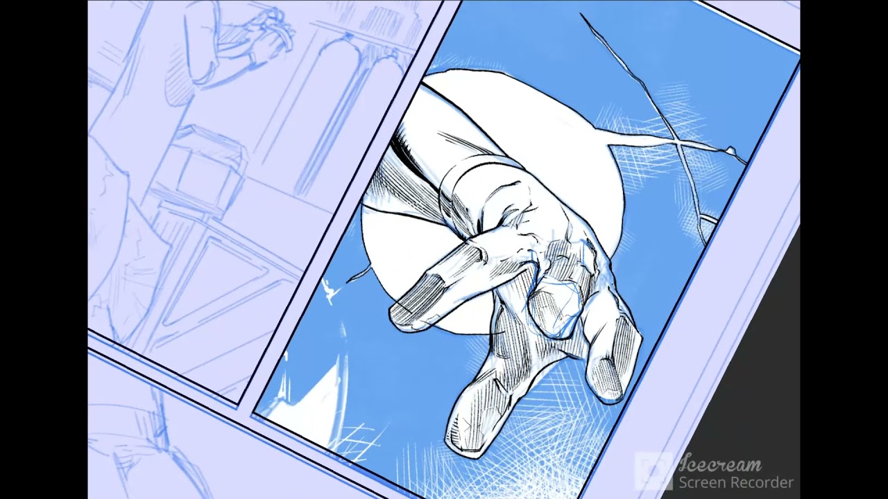 Tekton's panel inking session