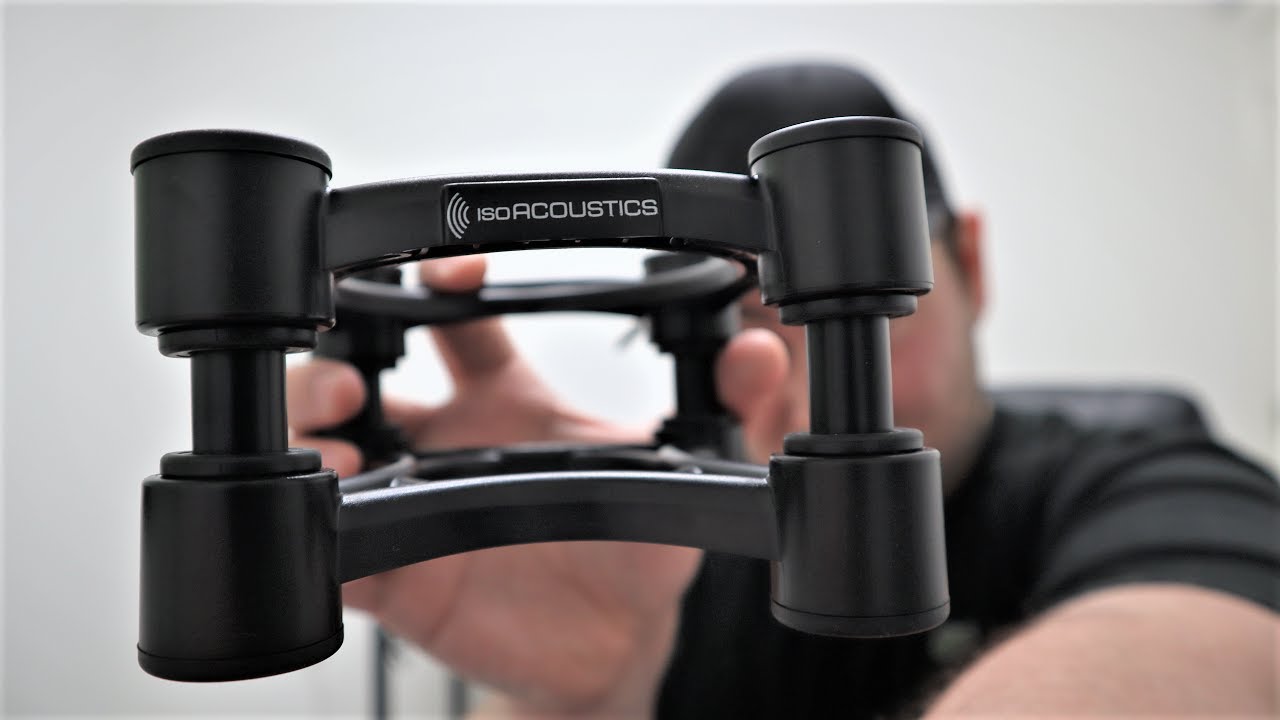 IsoAcoustics ISO-130 || Обзор стоек для изоляции акустики в студии и Hi-Fi [НЕ ISO-155]
