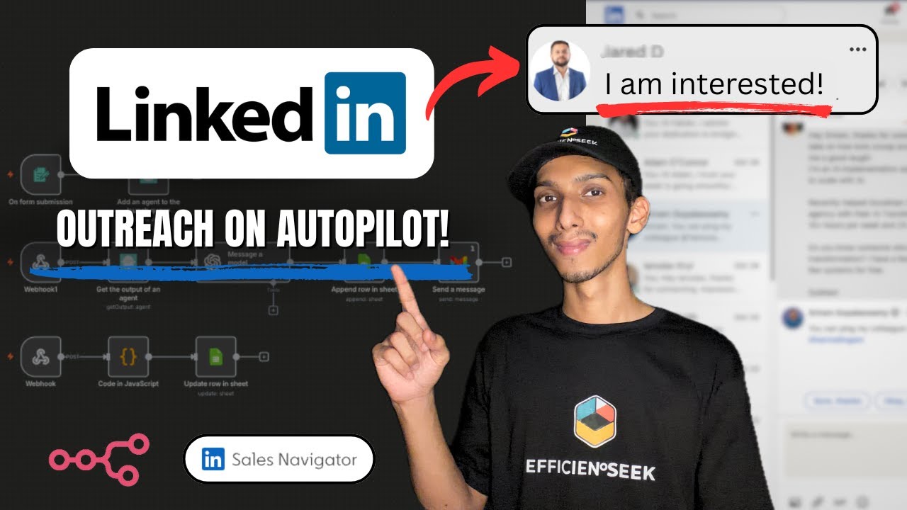 Build this AI System that Automates Linkedin Outreach in n8n (Free Template) | Full Tutorial