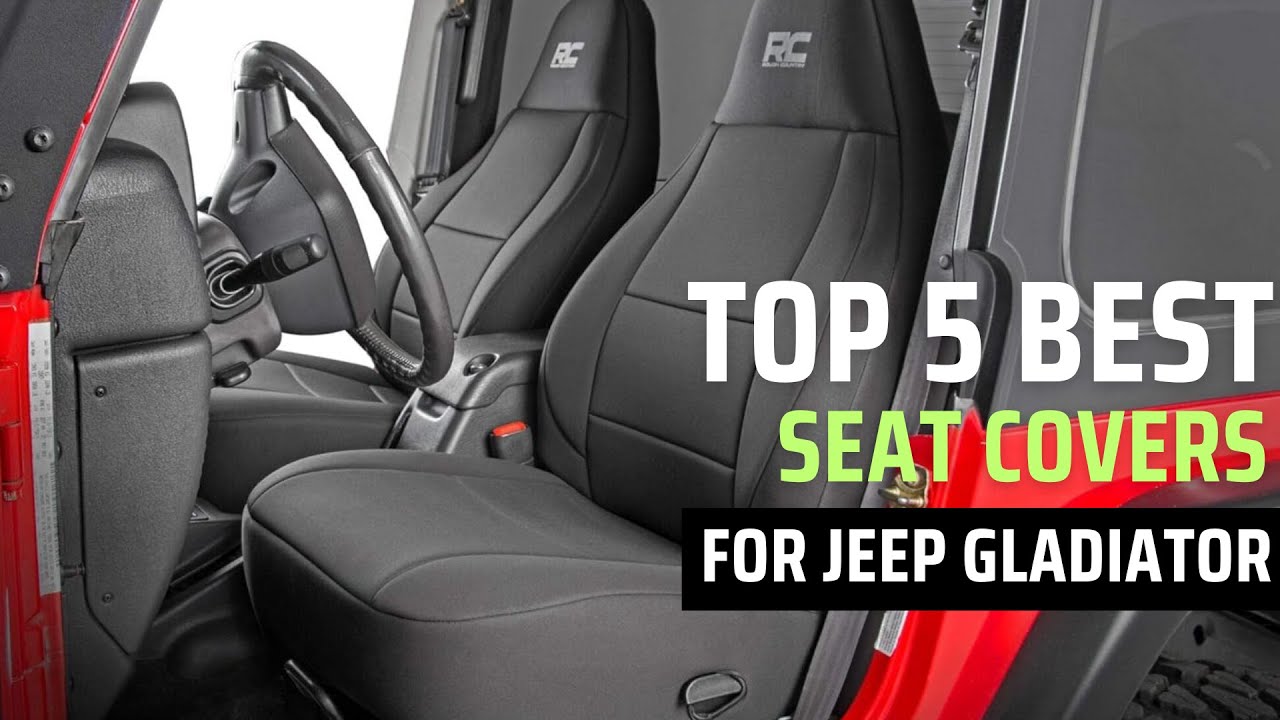 ТОП-5: ЛУЧШИЕ ЧЕХЛЫ ДЛЯ СИДЕНИЙ JEEP GLADIATOR В 2025 ГОДУ | Чехлы для сидений Jeep Gladiator