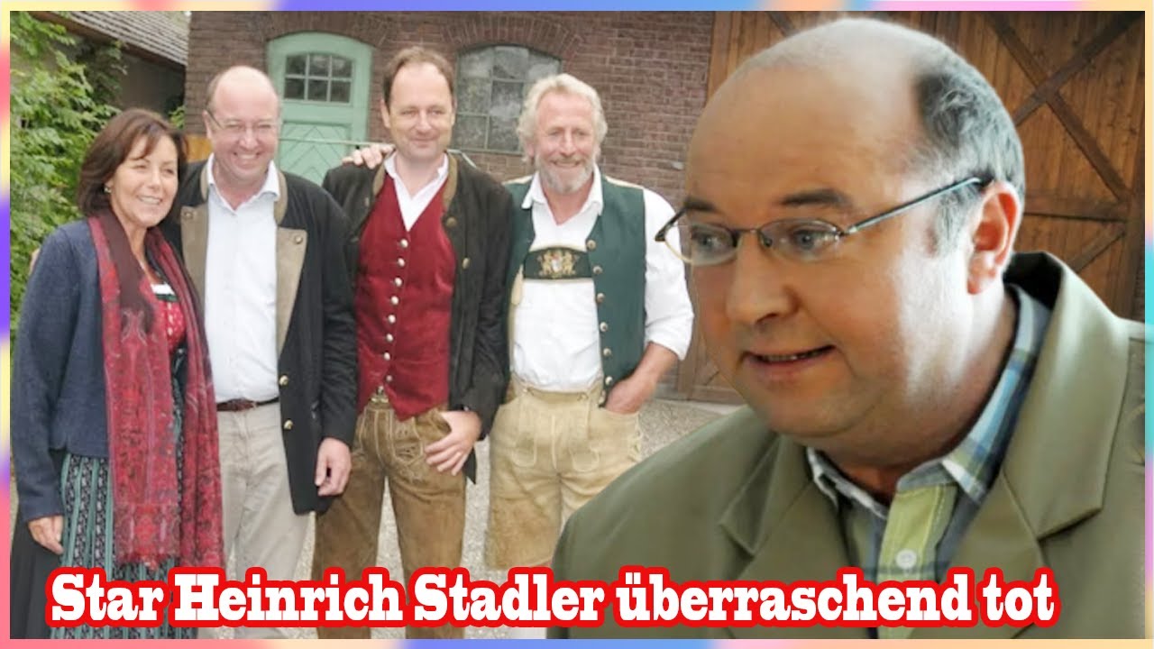 Beliebter Serien-Star tot Große Trauer um Heinrich Stadler (†63)
