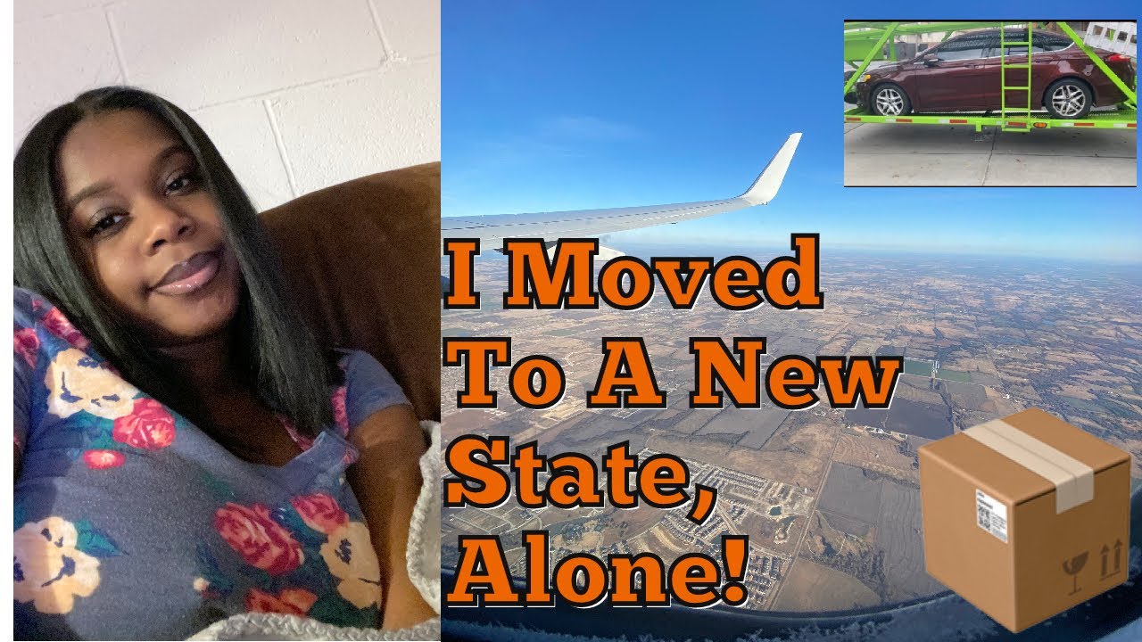 Moving Vlog: I moved to a new state by myself!!!