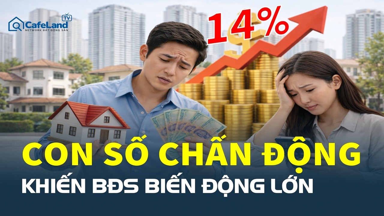 Thị trường bất động sản BIẾN ĐỘNG LỚN vì con số chấn động này | CafeLand