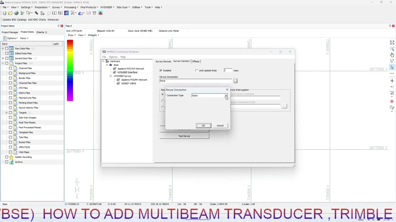 HYPACK 2018 MULTIBEAM BATHYMETRY DRIVER