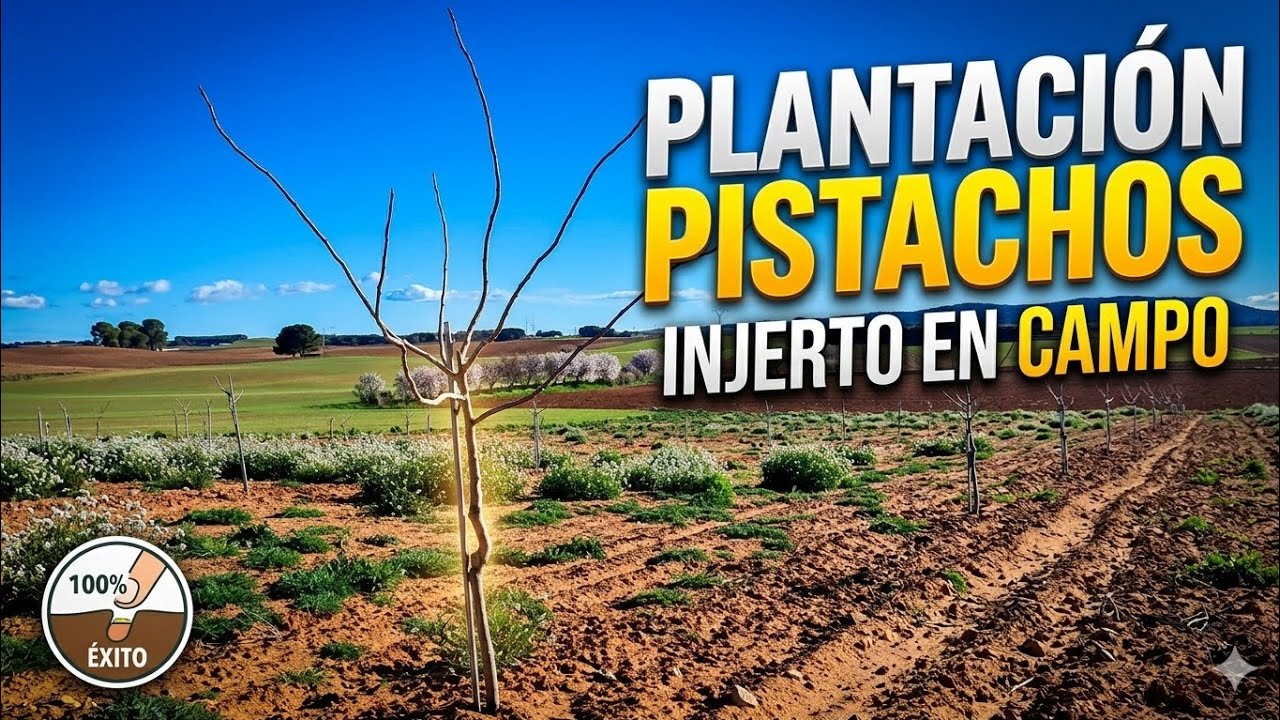 Poda Pistacho Sirora - C-special Plantación injerto en campo