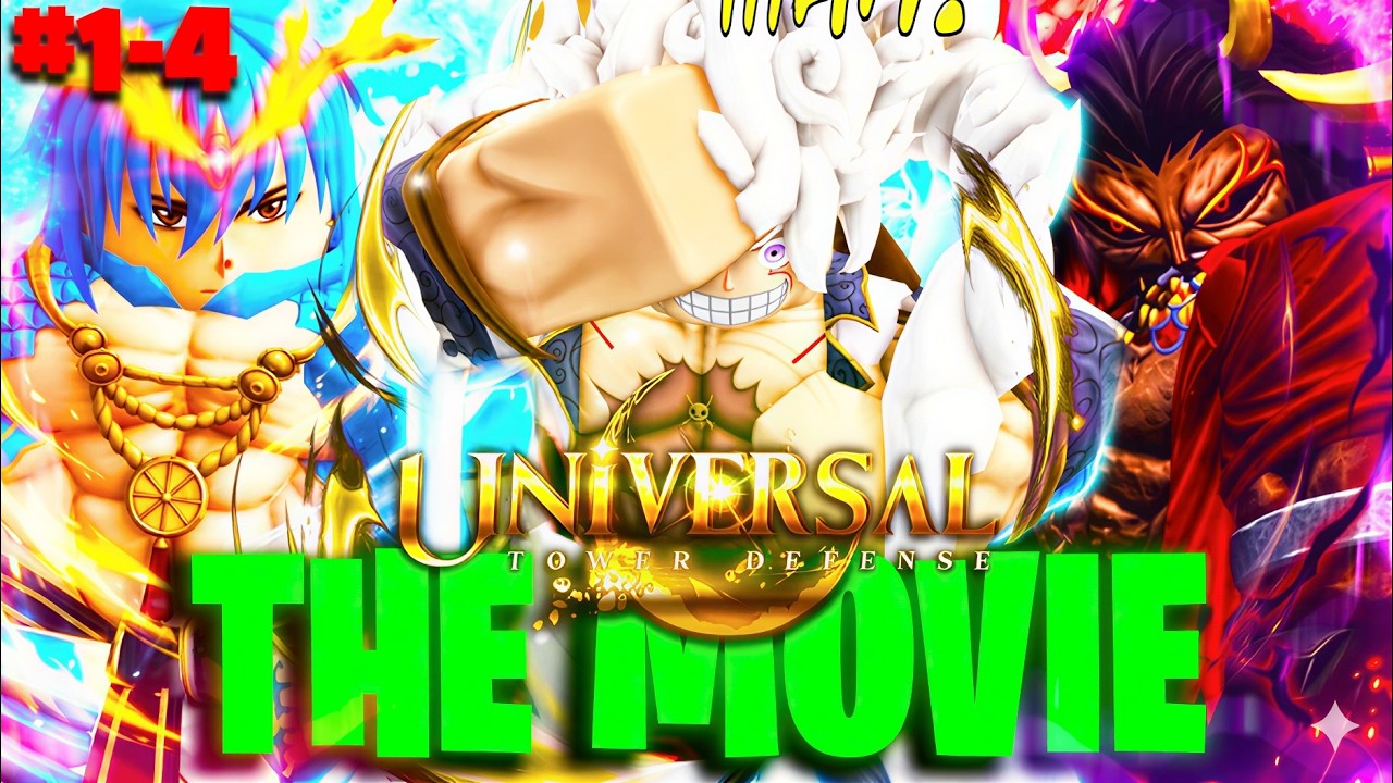 Прохождение Universal Tower Defense X... | От новичка до профессионала. Эпизоды 1-4 (Фильм)