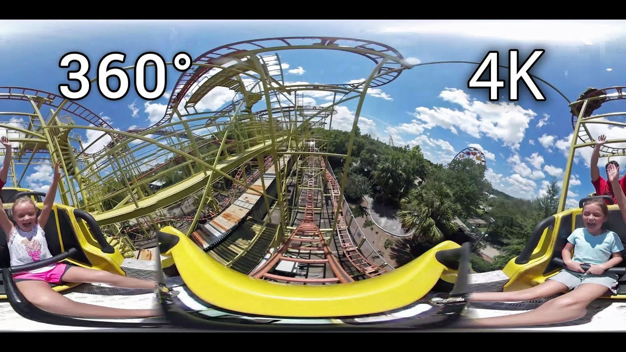 Go Bananas 360° front seat on-ride 4K POV Wild Adventures