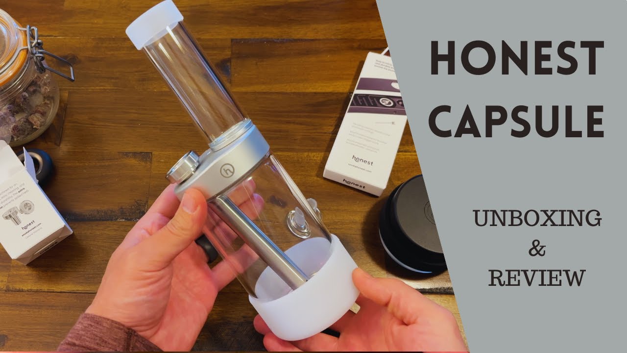 Honest Capsule Bong Review &ndash; Portable Glass & Stainless Steel Bong with Hidden Lighter Holder