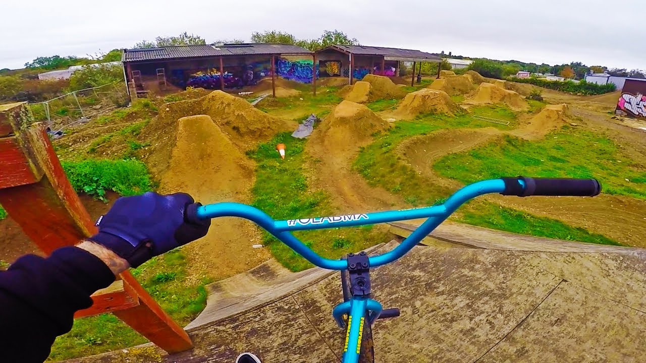 GoPro BMX RIDING ON DIRT JUMPS!