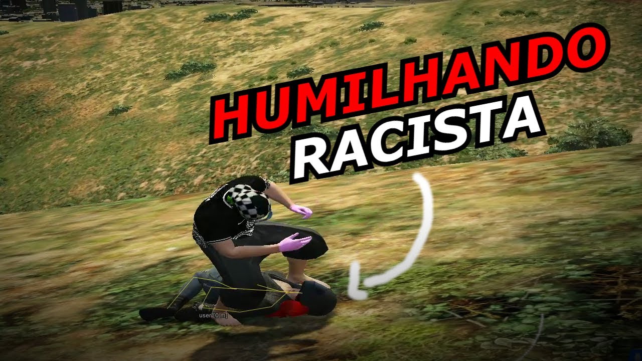 FOI SER RACISTA LOGO COMIGO... HUMILHANDO VERME COM MOD MENU NO GTA RP!