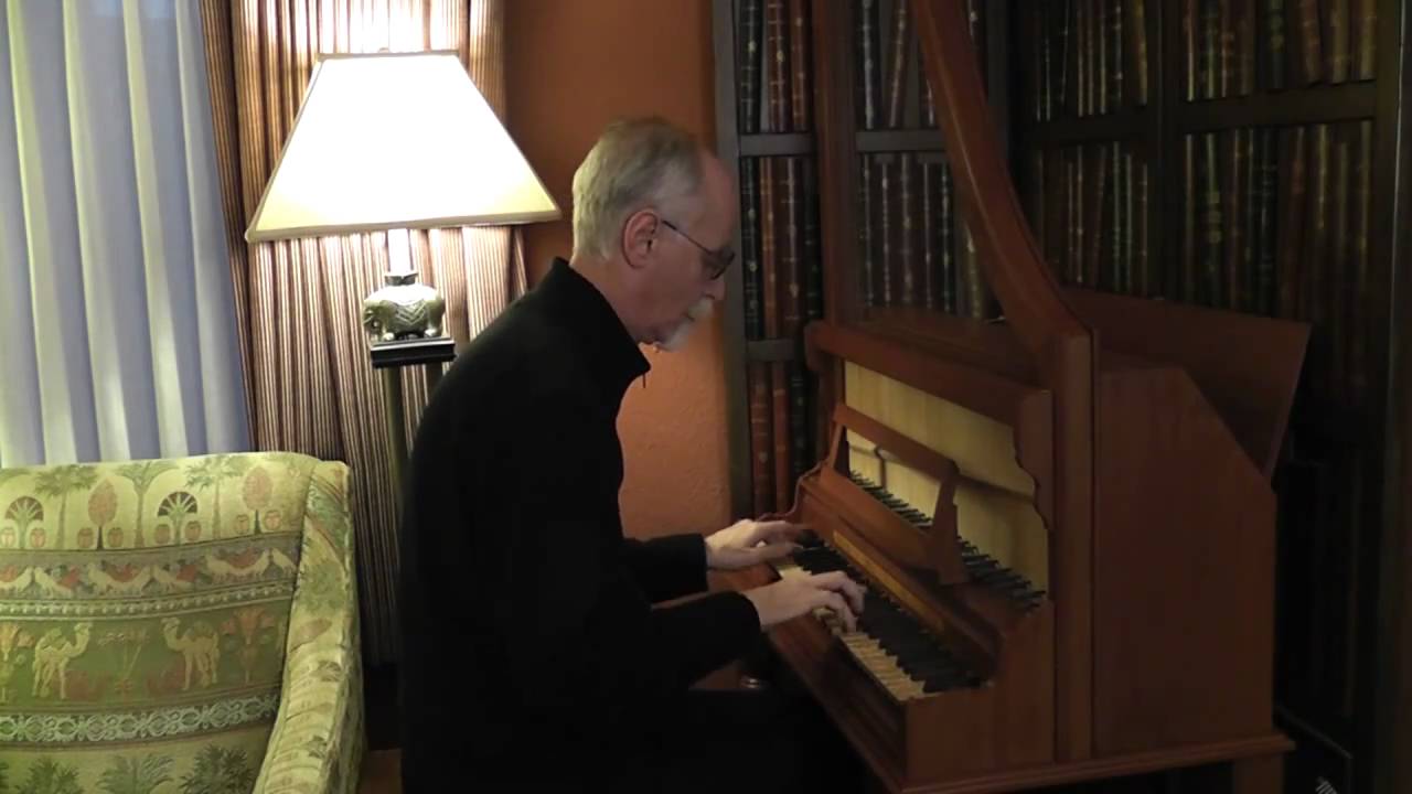 Ryan Layne Whitney:  J.S. Bach, Prelude, Fugue, and Allegro, BWV 998, on clavicytherium