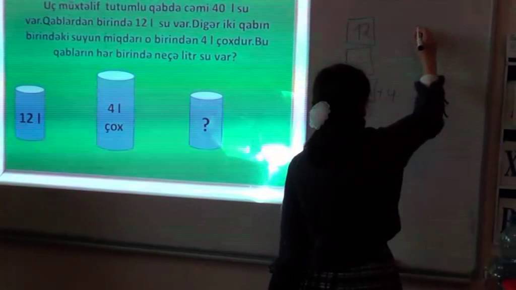 Umgülsüm müəllimə açıq dərs