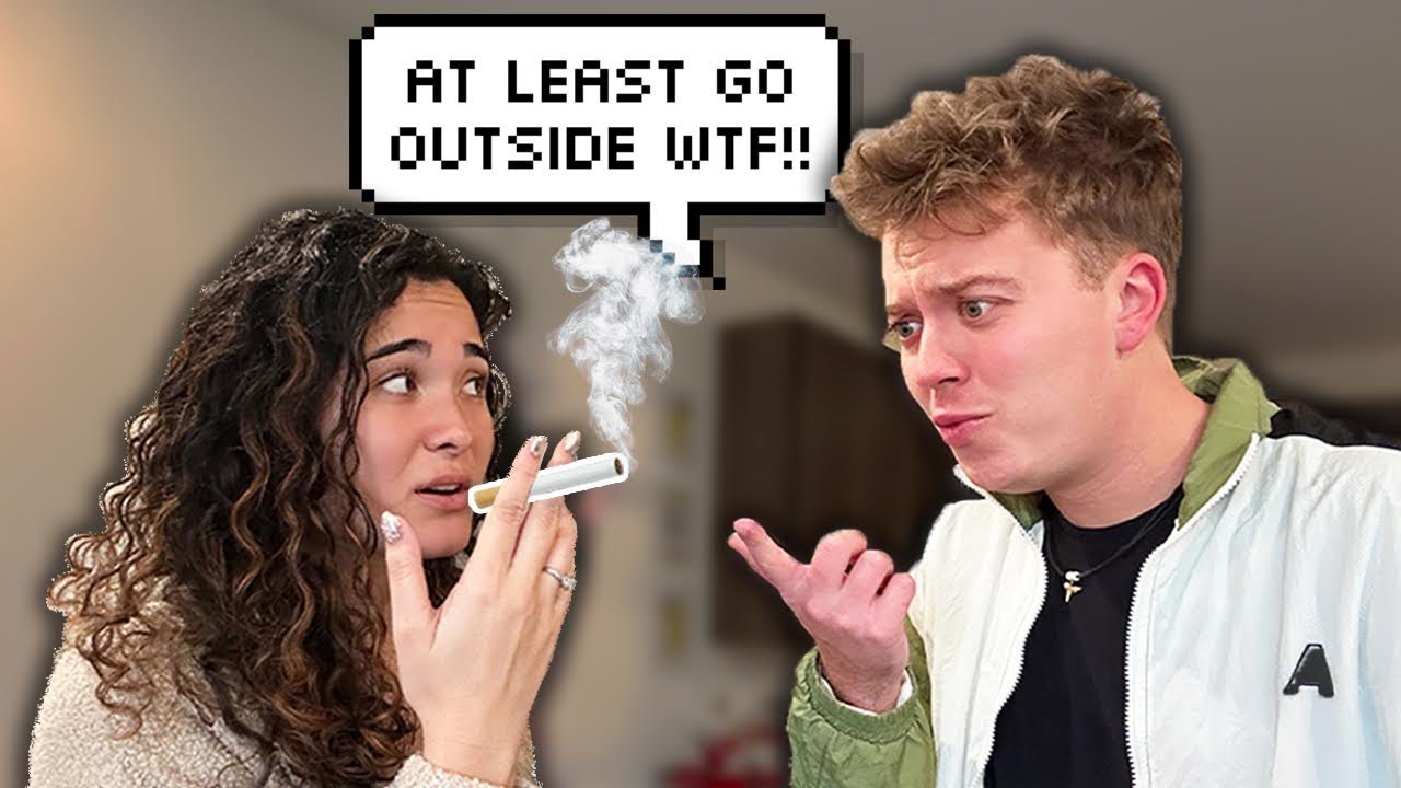Smoking A Cigarette In Front Of My Husband