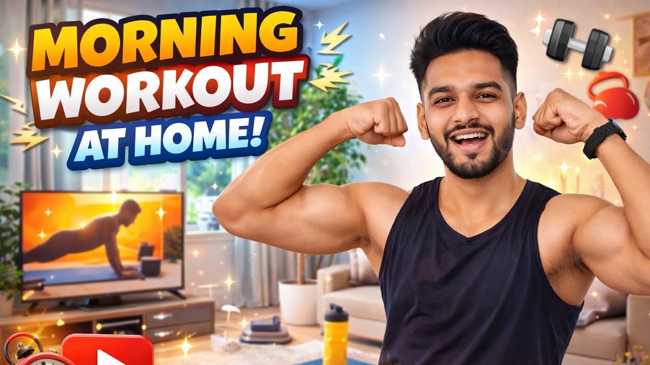 🔥 Morning Workout LIVE at Home | Fat Burn + Energy Boost | Join Now 💪