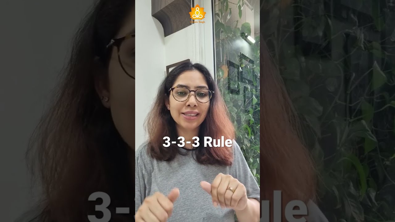 The 333 rule to calm anxiety and stress | Instant Anxiety Distraction