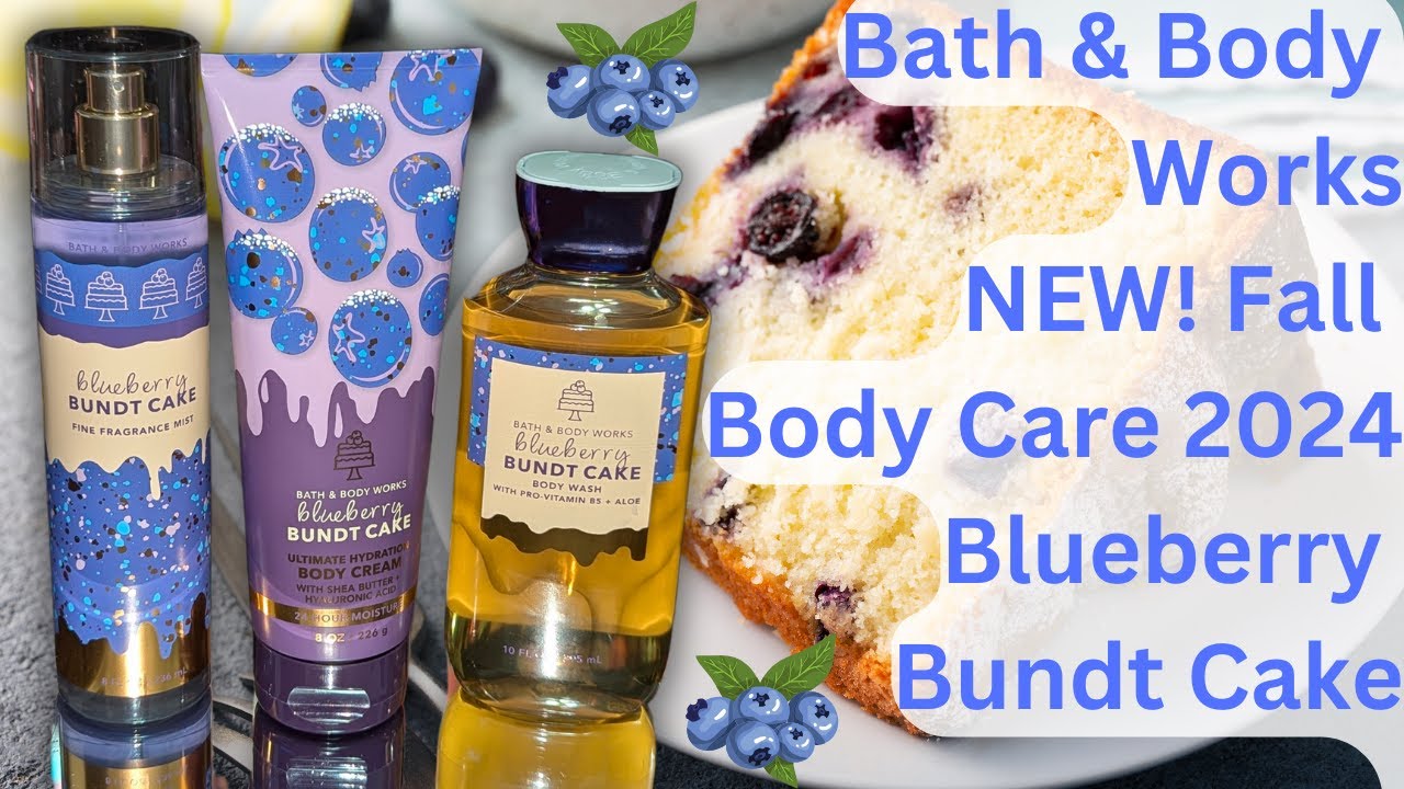 (Review) NEW! 🫐Blueberry Bundt Cake Body Care + Layering Combinations! ▌ Bath & Body Works